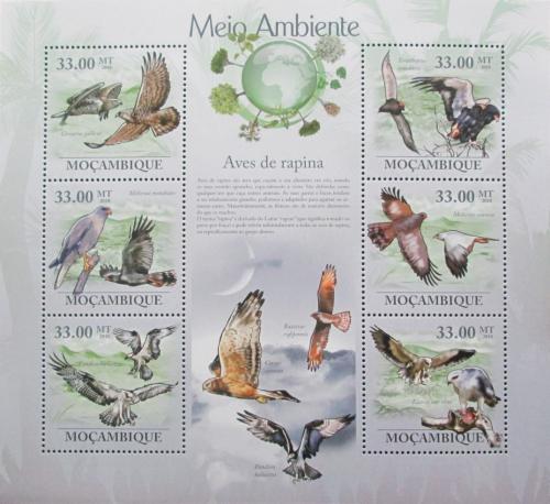 Poštové známky Mozambik 2010 Dravci Mi# 3501-06
