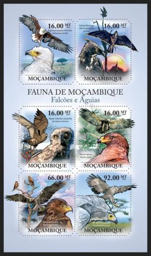 Poštové známky Mozambik 2011 Dravci Mi# 4924-29 Kat 12€