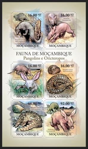 Poštové známky Mozambik 2011 Luskouni a hrabáèi Mi# 4959-64 Kat 12€