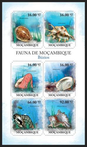 Poštové známky Mozambik 2011 Mušle Mi# 4840-45 Kat 12€
