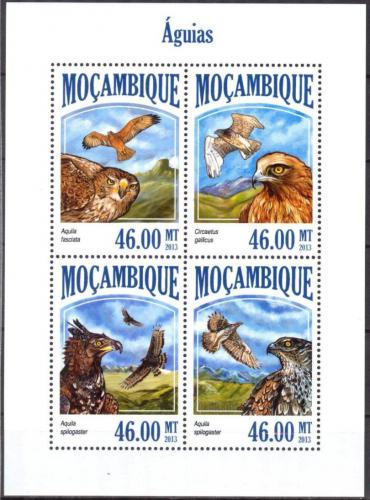 Poštové známky Mozambik 2013 Orli Mi# 6957-60 Kat 11€