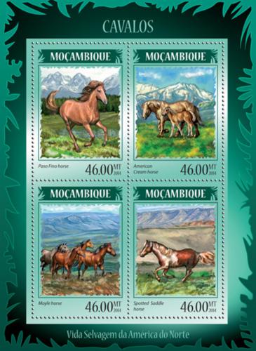 Poštové známky Mozambik 2014 Kone Mi# 7380-83 Kat 11€