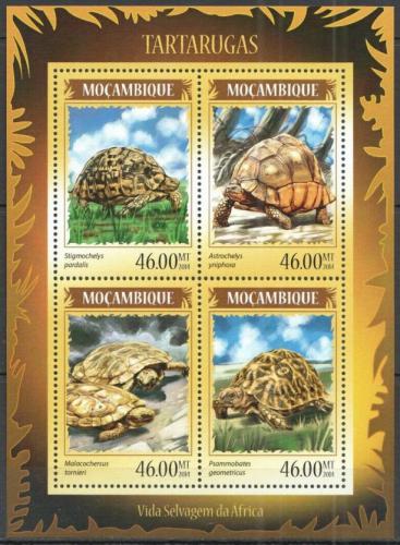 Poštové známky Mozambik 2014 Korytnaèky Mi# 7260-63 Kat 11€