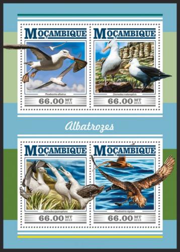 Poštové známky Mozambik 2015 Albatros Mi# 8164-67 Kat 15€
