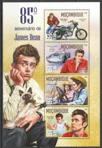 Poštové známky Mozambik 2016 James Dean Mi# 8539-42 Kat 15€