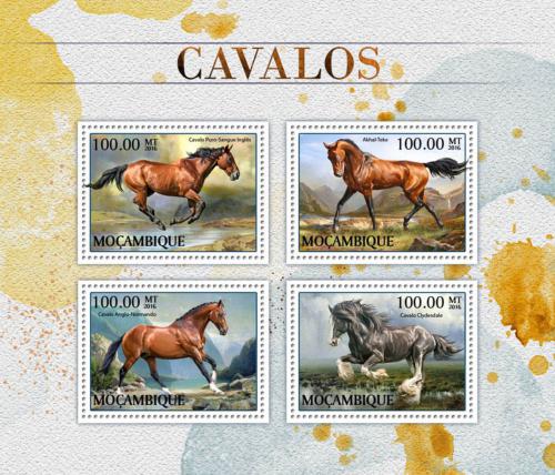 Poštové známky Mozambik 2016 Kone Mi# 8944-47 Kat 22€