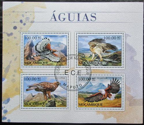 Poštové známky Mozambik 2016 Orli Mi# 8924-27 Kat 22€