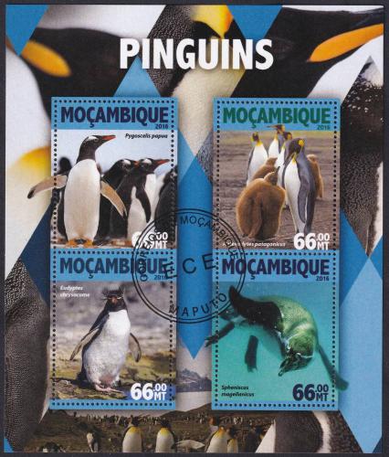 Potov znmky Mozambik 2016 Tuniaki 2A Mi# 8329-32 Kat 15
