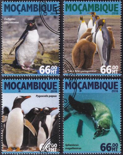 Potov znmky Mozambik 2016 Tuniaki 2B Mi# 8329-32 Kat 15