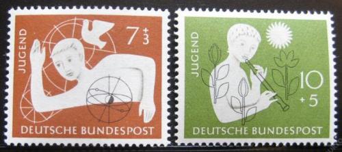 Poštové známky Nemecko 1956 Organizácie hostelù Mi# 232-33 Kat 10€