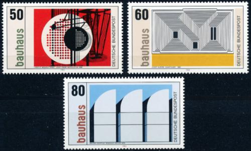 Potov znmky Nemecko 1983 Bauhaus Mi# 1164-66 Kat 3.50 - zvi obrzok