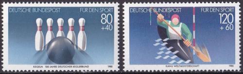 Potov znmky Nemecko 1985 porty Mi# 1238-39