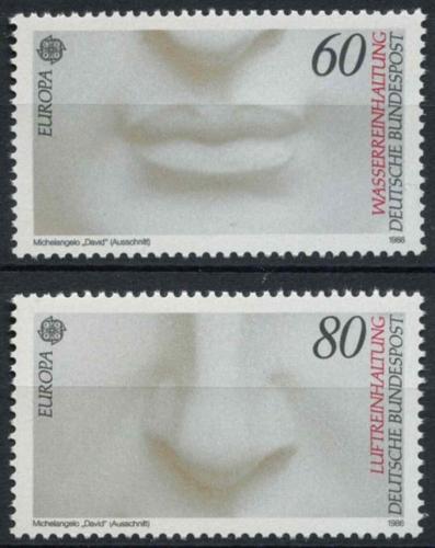 Poštové známky Nemecko 1986 Európa CEPT, ochrana pøírody Mi# 1278-79