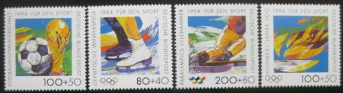 Poštové známky Nemecko 1994 Športy Mi# 1717-20 Kat 15€