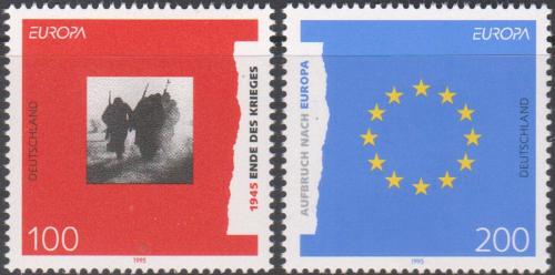 Potov znmky Nemecko 1995 Eurpa CEPT, mr a svoboda Mi# 1790-91 - zvi obrzok