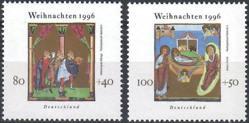 Potov znmky Nemecko 1996 Vianoce Mi# 1891-92 - zvi obrzok