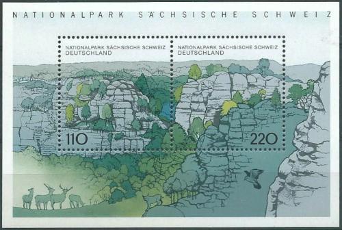 Potov znmky Nemecko 1998 NP Sask vcarsko Mi# Block 44