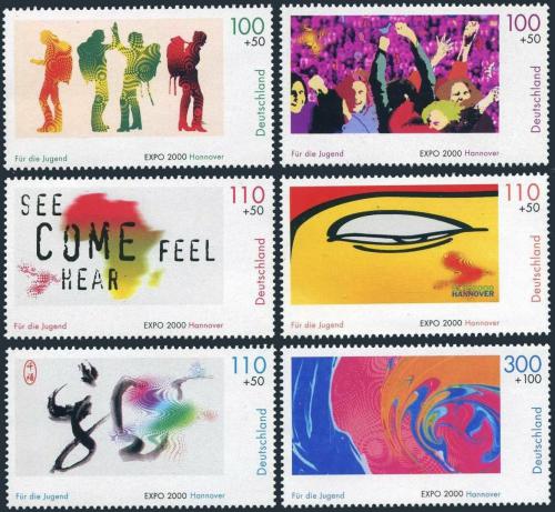Poštové známky Nemecko 2000 EXPO Hanover Mi# 2117-22 Kat 13€