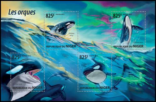 Poštové známky Niger 2015 Kosatky Mi# 3510-13 Kat 13€
