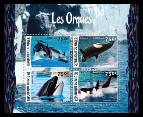 Poštovní známky Niger 2016 Kosatky Mi# 4142-45 Kat 12€