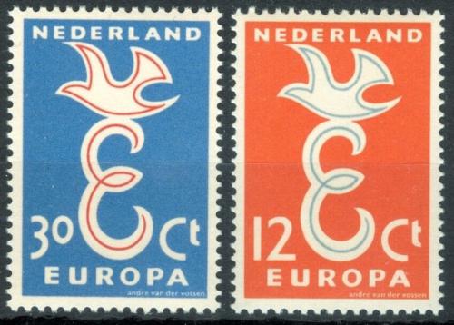 Poštové známky Holandsko 1958 Európa CEPT Mi# 718-19