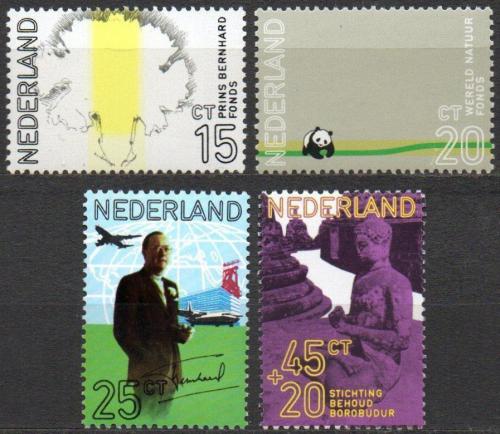 Poštové známky Holandsko 1971 Princ Bernhard Mi# 965-68 