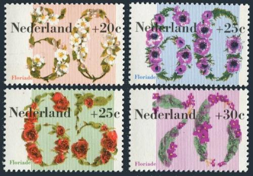 Poštové známky Holandsko 1982 Výstava zahradnictví Floriade Mi# 1203-06