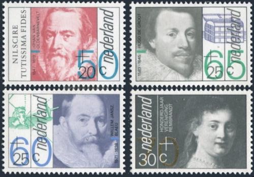 Poštové známky Holandsko 1983 Osobnosti Mi# 1228-31