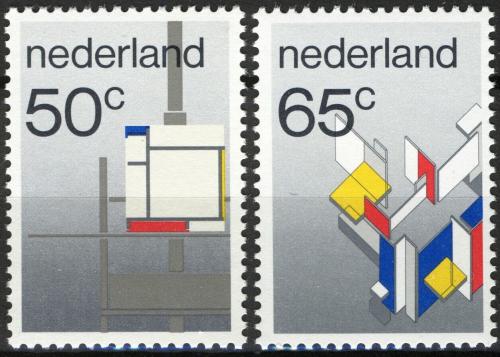 Poštové známky Holandsko 1983 Umenie Mi# 1234-35