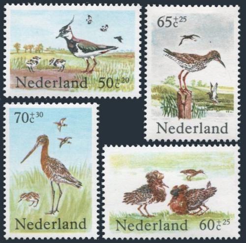 Poštové známky Holandsko 1984 Vtáci Mi# 1246-49 