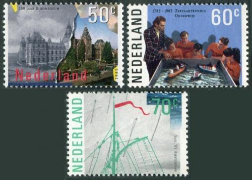 Poštové známky Holandsko 1985 Výroèí Mi# 1276-78