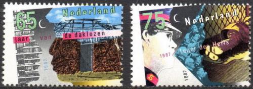 Poštové známky Holandsko 1987 Výroèí a události Mi# 1311-12