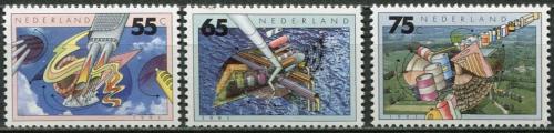 Poštové známky Holandsko 1991 Ochrana životného prostredia Mi# 1396-98