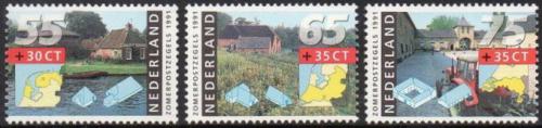Poštové známky Holandsko 1991 Selské dvory Mi# 1403-05