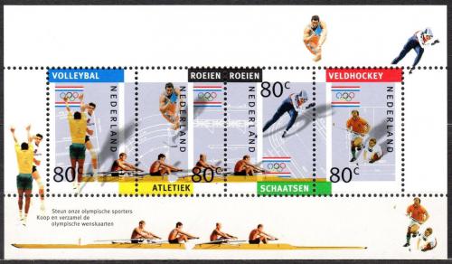 Poštové známky Holandsko 1992 Olympijské hry Mi# Block 36