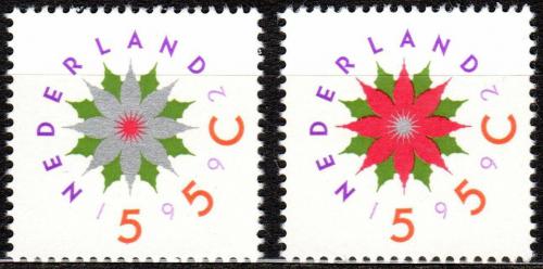 Poštové známky Holandsko 1992 Vianoce Mi# 1458-59