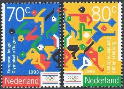 Poštové známky Holandsko 1993 Olympiáda mládeže Mi# 1479-80