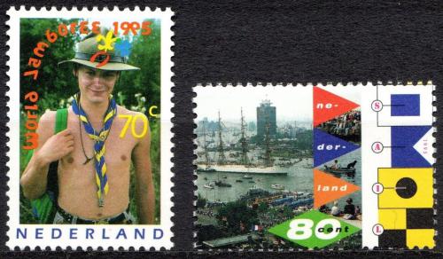 Poštové známky Holandsko 1995 Události Mi# 1547-48