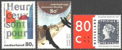 Poštové známky Holandsko 1995 Výroèí a události Mi# 1532-34