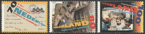 Poštové známky Holandsko 1995 Život seniorù Mi# 1540-42