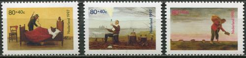 Poštové známky Holandsko 1997 Rozprávky Mi# 1632-34