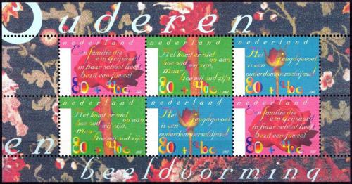 Poštové známky Holandsko 1997 Rùže Mi# Block 53 Kat 7€