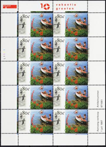 Poštové známky Holandsko 1997 Vodní rekreace Mi# 1623 Bogen Kat 10€
