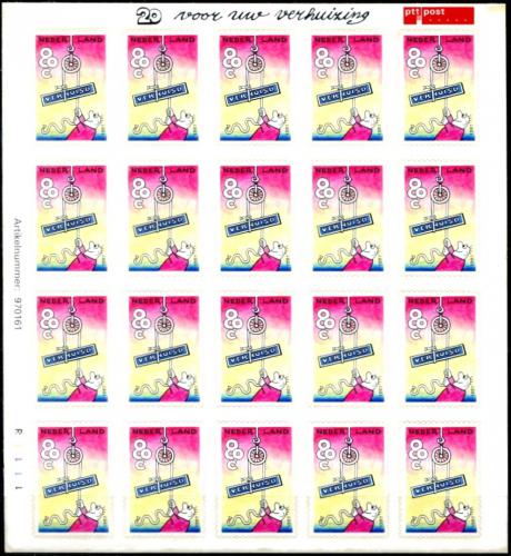 Poštové známky Holandsko 1997 Zmìna adresy Mi# 1605 Bogen Kat 20€