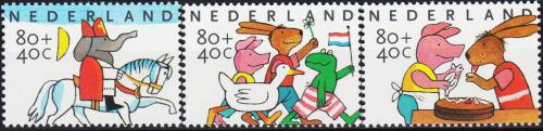 Poštové známky Holandsko 1998 Dìtské svátky Mi# 1680-82