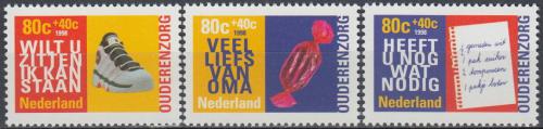 Poštové známky Holandsko 1998 Práce seniorù Mi# 1653-55