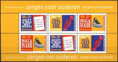 Poštové známky Holandsko 1998 Práce seniorù Mi# Block 55 Kat 7.50€