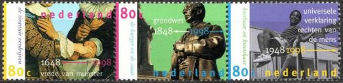 Poštové známky Holandsko 1998 Výroèí Mi# 1649-51 
