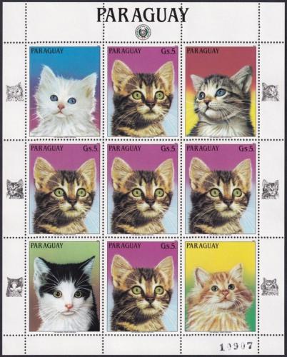 Potov znmky Paraguaj 1984 Maky 1A Mi# 3817 Bogen Kat 25