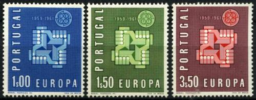 Poštové známky Portugalsko 1961 Európa CEPT Mi# 907-09